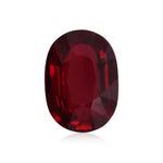3.07 Carat Red MOZAMBIQUE Oval Ruby CD
