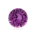 1.06 Carat Pink Round Sapphire