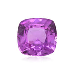 1,39 Karat Pinkfarbener Kissen-Saphir
