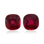 3.08 Carat Red MOZAMBICAN Cushion Ruby CD