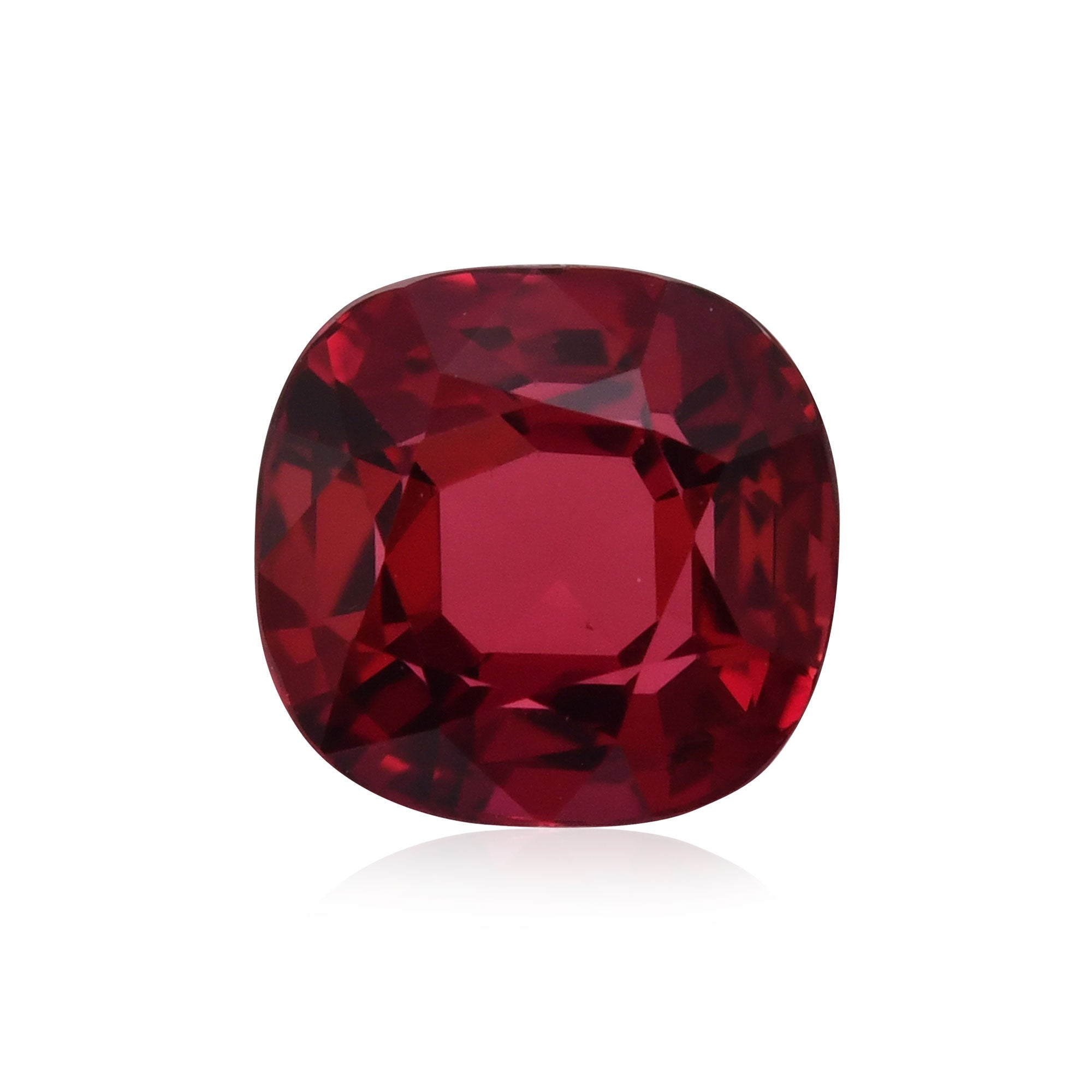 1.48 Carat Red MOZAMBIQUE Cushion Ruby CD | LEIBISH