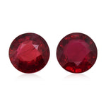 3.02 Karat roter, runder MOZAMBIKANISCHER Rubin