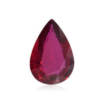 Rubino a Pera Rosso MOZAMBICO da 1,11 Carati GRS Non Trattato Termicamente