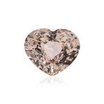 2.06 Carat Peach Heart Sapphire
