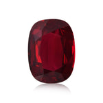 6.05 Karat Roter MOZAMBIQUE Kissen Rubin GRS
