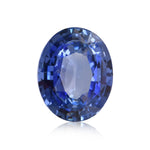 4.30 Carat Blue SRI LANKAN Oval Sapphire CD