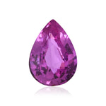 4.02 Carat Pink MADAGASCAR Pear Sapphire CD