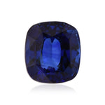 4.04 Karat Blauer SRI LANKA Kissenschliff Saphir CD