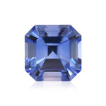 Zaffiro smeraldo quadrato dello SRI LANKA blu da 1,64 carati
