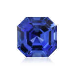 Smeraldo zaffiro quadrato blu di 1,37 carati proveniente dallo SRI LANKA
