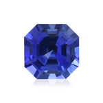 0.76 Karat Blauer SRI LANKAN Sq. Smaragd Saphir