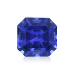 0.72 Carat Blue SRI LANKAN Sq. Emerald Sapphire