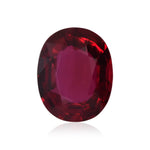 6.07 Carat Red MOZAMBIQUE Oval Ruby GRS