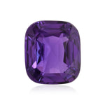 3.67 Carat Purple Cushion Sapphire CD