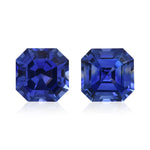 1,56 Karat Blauer SRI LANKAN Sq.-Smaragd-Saphir