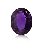 10.15 Carat Purple MADAGASCAR Oval Sapphire CD