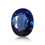 6.58 Carat Blue SRI LANKA Oval Sapphire GRS