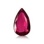 2.06 Carat Red MOZAMBIQUE Pear Ruby GRS