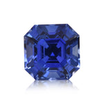 Zaffiro Smeraldo Blu di 2,19 carati dello SRI LANKA a taglio quadrato