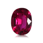 1,59 Karat Roter MOZAMBIQUE Oval-Rubin GRS