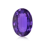 3.29 Carat Purple MADAGASCAR Oval Sapphire CD