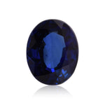 6.70 Karat Blauer MADAGASKAR Oval Saphir AGL