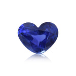 2.69 Carat Blue BURMESE Heart Sapphire AGL
