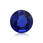 3.52 Carat Blue BURMESE Round Sapphire AGL