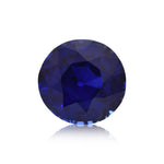 3.06 Carat Blue MADAGASCAR Round Sapphire AGL