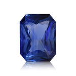 4.12 Carat Blue SRI LANKAN Radiant Sapphire CD