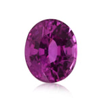 1,66 Karat rosa MADAGASKAR Oval-Saphir
