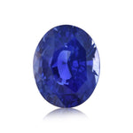 6.29 Carat Blue MADAGASCAR Oval Sapphire CD