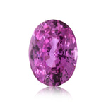 3.07 Karat Pink MADAGASKAR Oval Saphir CD