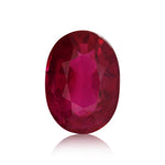 1,04 Karat Roter MOZAMBIQUE Oval-Rubin