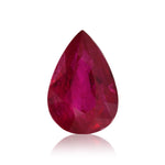 Rubino rosso Mozambico a pera da 1,00 carato