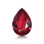 1.06 Carat Red MOZAMBIQUE Pear Ruby GRS