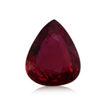 2.01 Carat Red MOZAMBIQUE Pear Ruby GRS