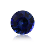 Zaffiro rotondo blu dello SRI LANKA da 1,56 carati