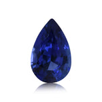 2,31 Karat blauer SRI LANKA Birnen-Saphir