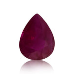 1,65 Karat roter MOZAMBIK Birnen Rubin