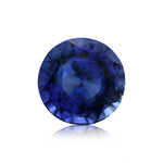Zaffiro rotondo blu dello SRI LANKA da 1,09 carati