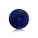 Zaffiro blu rotondo, proveniente dallo Sri Lanka, da 0,98 carati