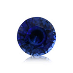 Zaffiro rotondo blu SRI LANKA da 0,96 carati