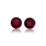 1.25 Carat Red MOZAMBICAN Round Ruby