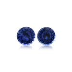 Zaffiro tondo blu SRI LANKA da 1,66 carati