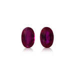 1.09 Carat Red BURMESE Oval Ruby