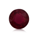 0,61 Karat roter, runder MOZAMBIK-Rubin
