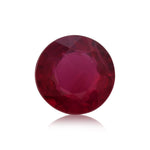 0.69 Carat Red MOZAMBIQUE Round Ruby