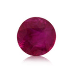 0.63 Carat Red BURMESE Round Ruby