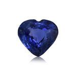 3.10 Karat Blauer MADAGASKAR Herz-Saphir CD